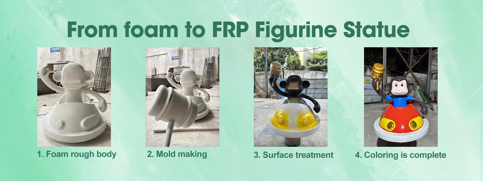 quality Custom Fiberglass Sculptures factory